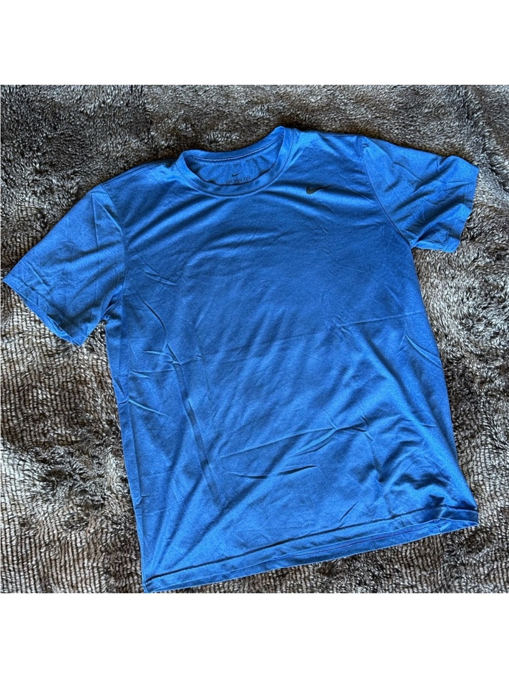 Nike Men’s Short-Sleeve Crew Tee in Royal Blue